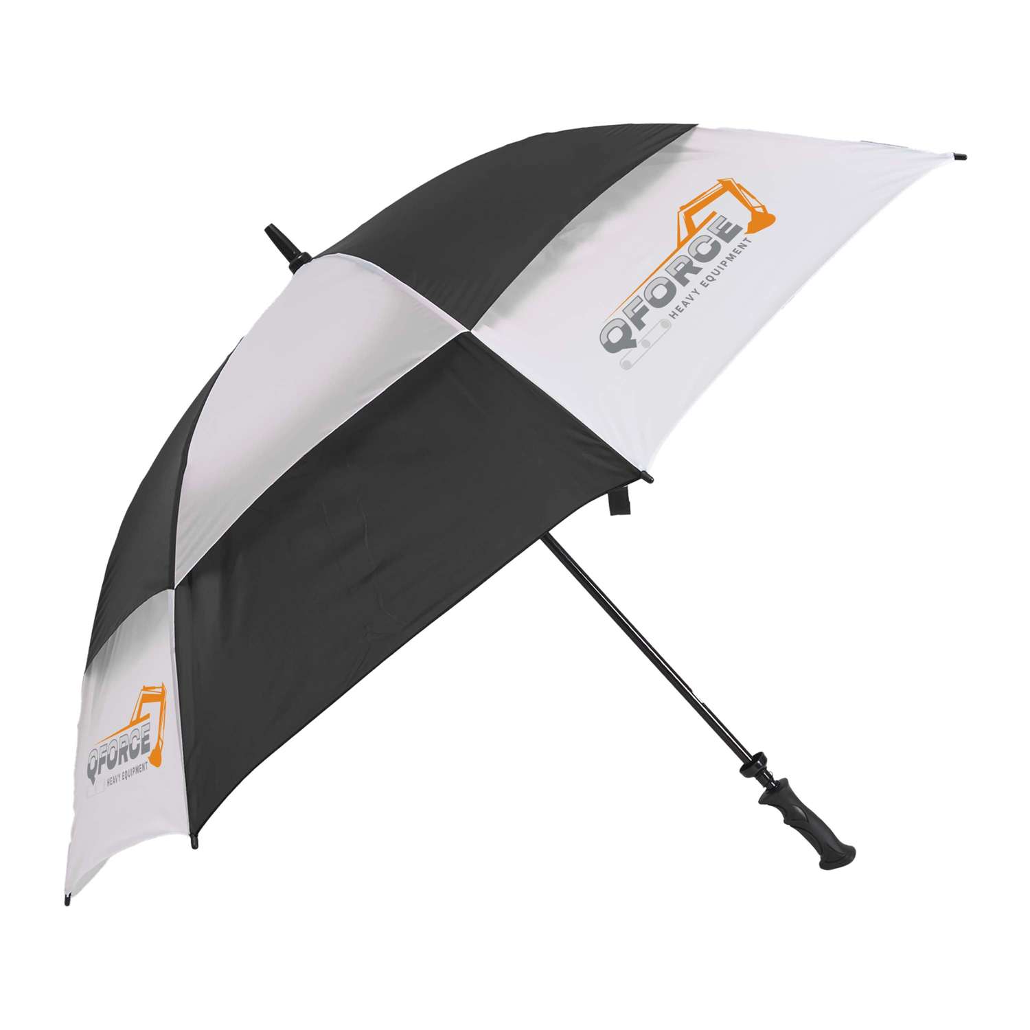 Challenger Checkerboard Panels Umbrella (4 Imprints) view 2