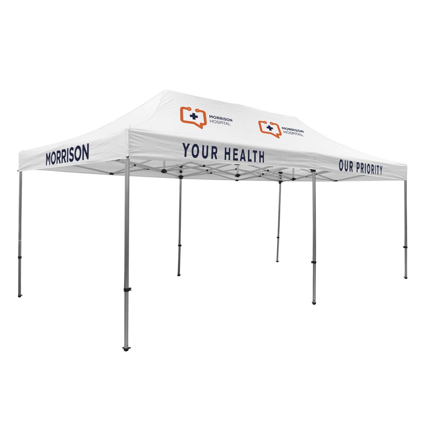 20' Premium Tent Kit (Imprinted, 5 Locations) view 2