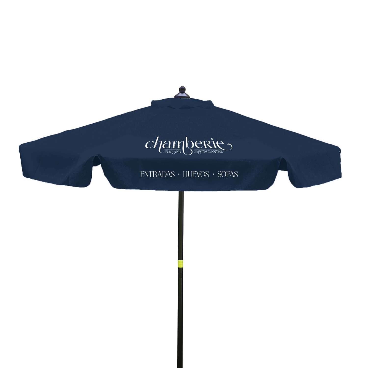 7' Steel Market Umbrella Kit With Valance (2 Imprints) view 2