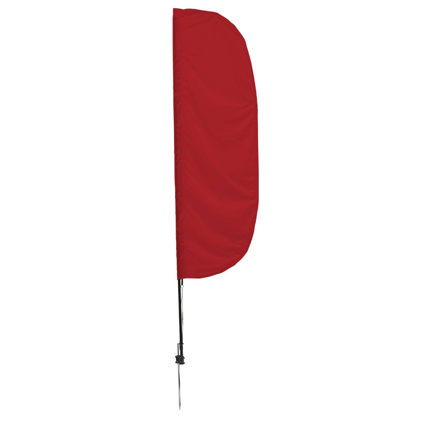 10' Solid-Color Stadium Flutter Flag Kit Single-Sided view 2
