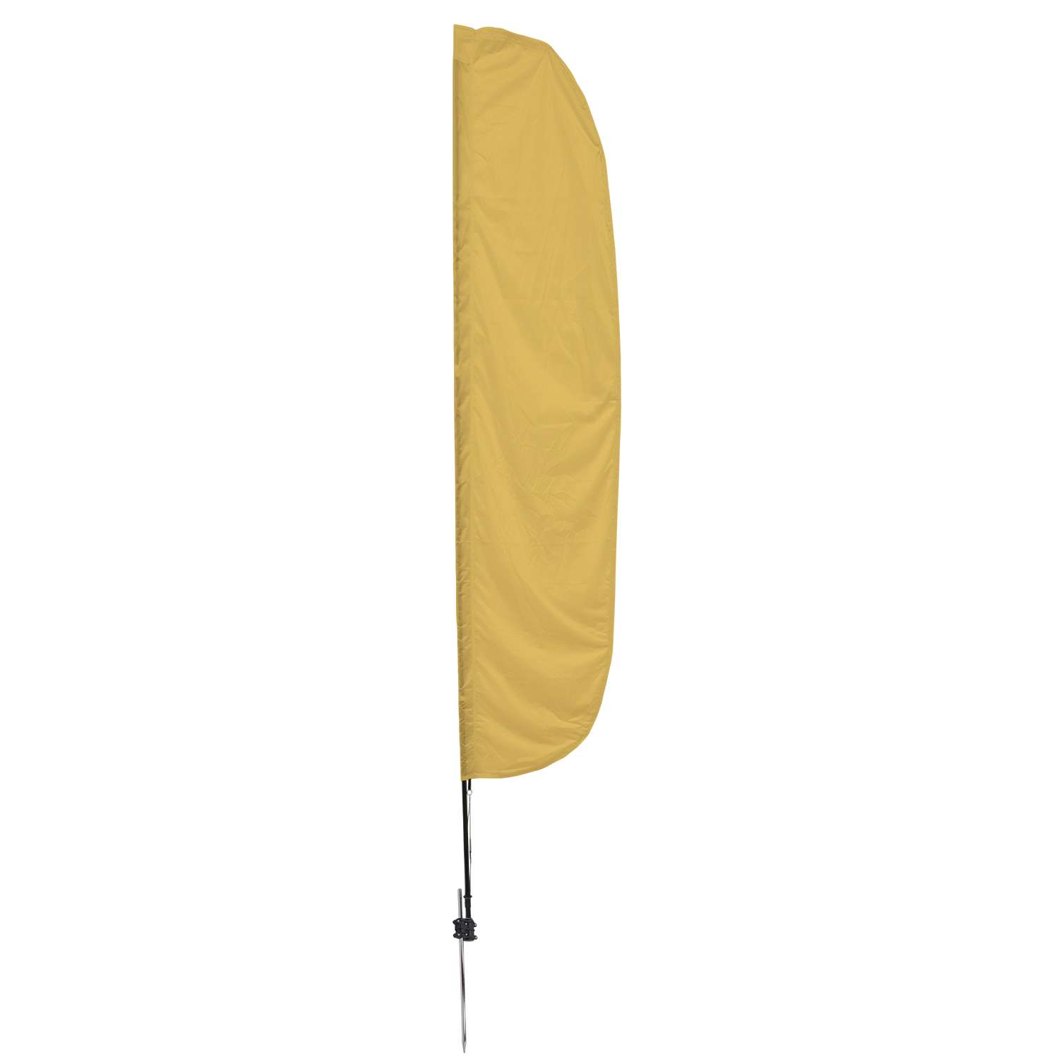 15' Solid-Color Stadium Flutter Flag Kit Single-Sided view 2