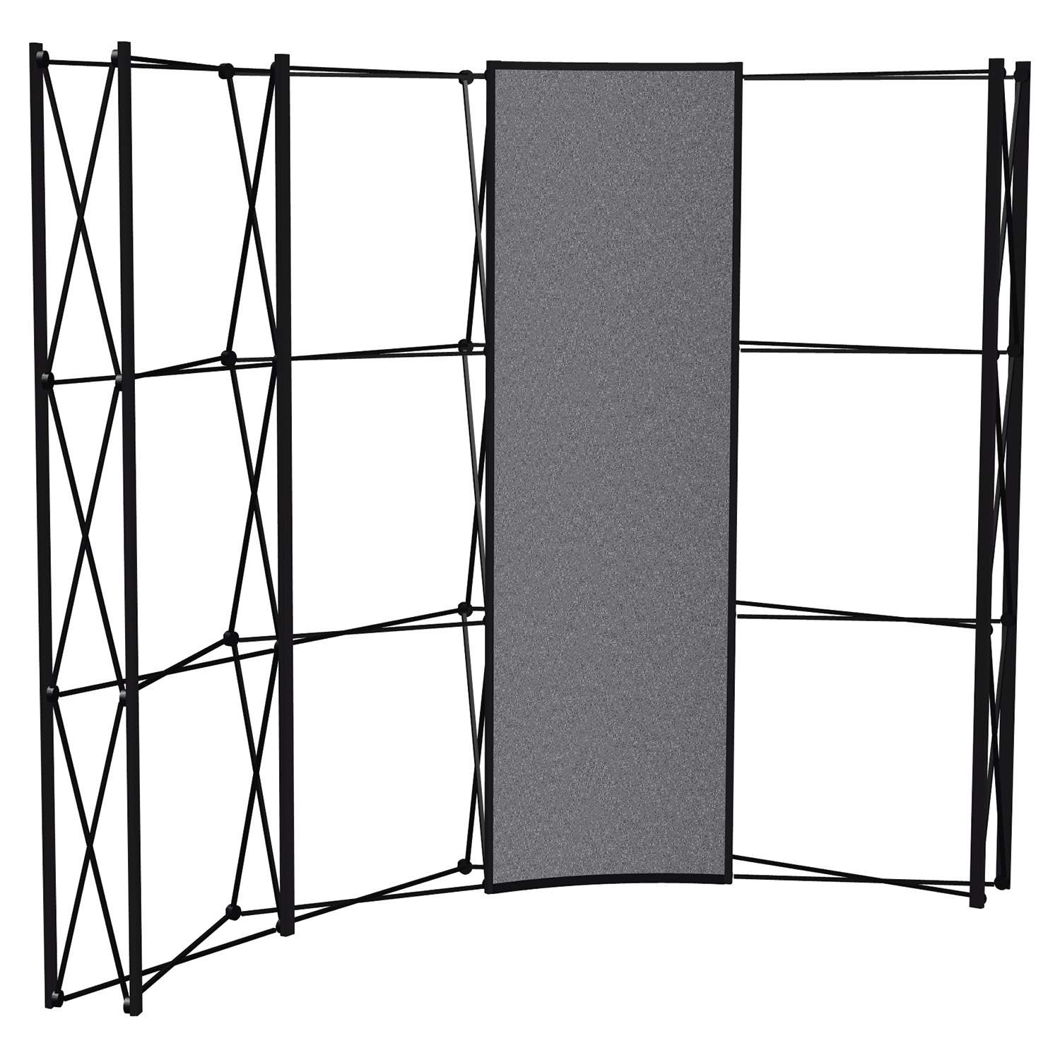 Curved ARISE Center Panel (Fabric) view 2