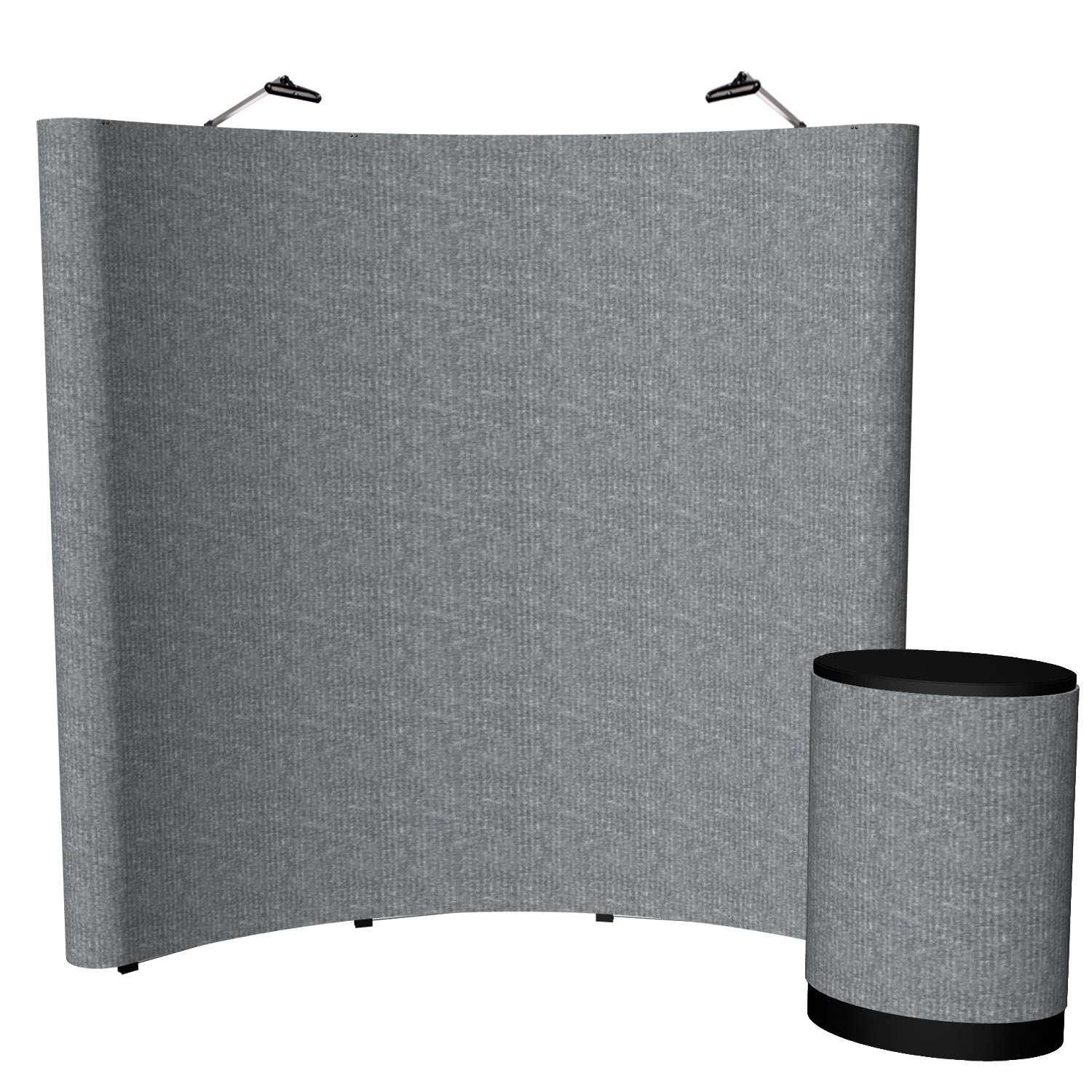 8' Echo Pop-Up Display Kit (Fabric with Lights) view 2