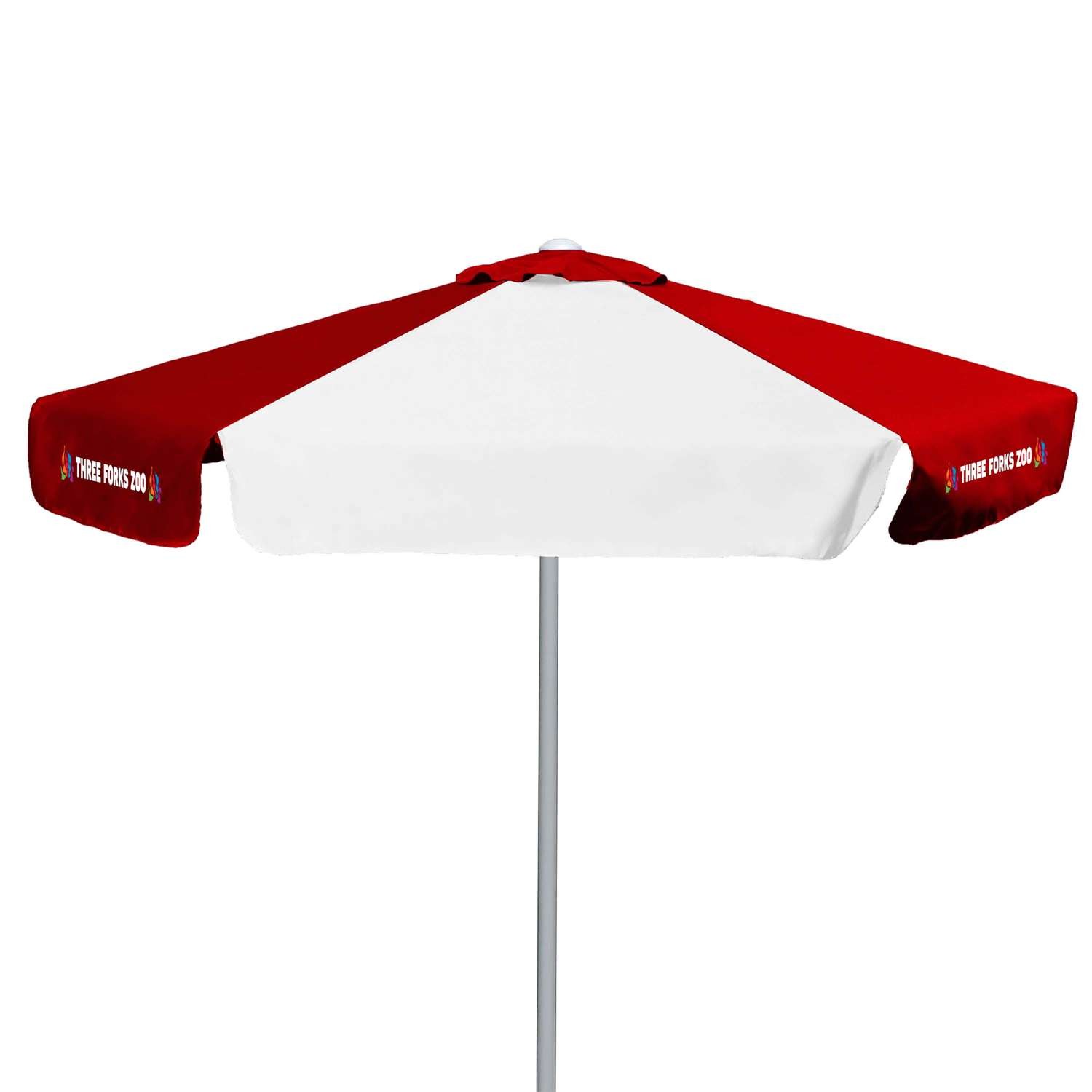7' E-Z Glide Market Umbrella Kit With Valance (3 Imprints) view 2
