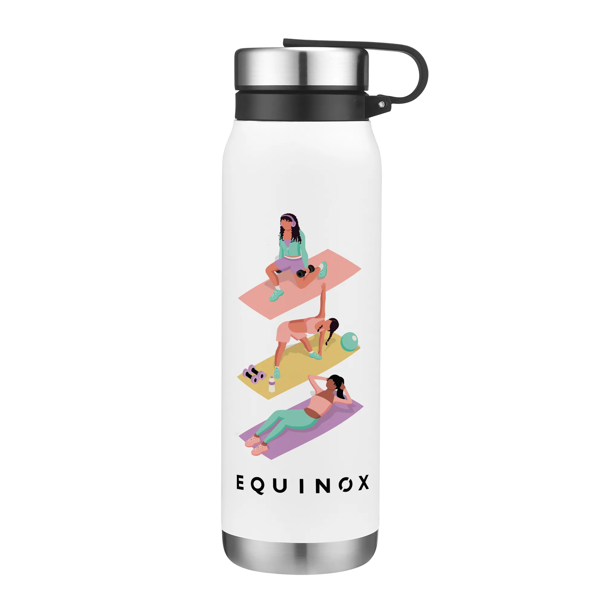 20 oz. Vacuum Water Bottle with Stainless Lid view 6