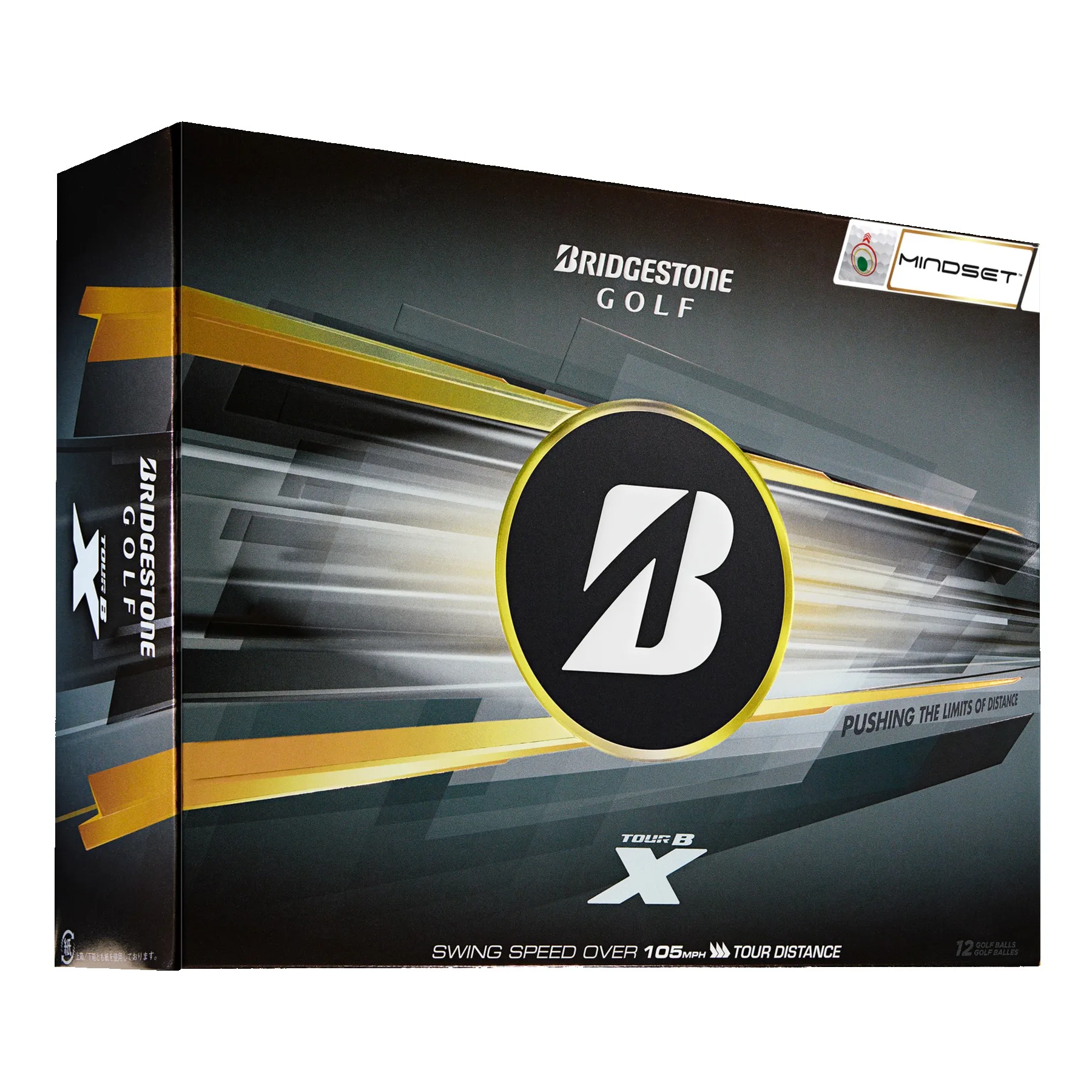 Bridgestone TOUR B X MindSet Golf Balls - White