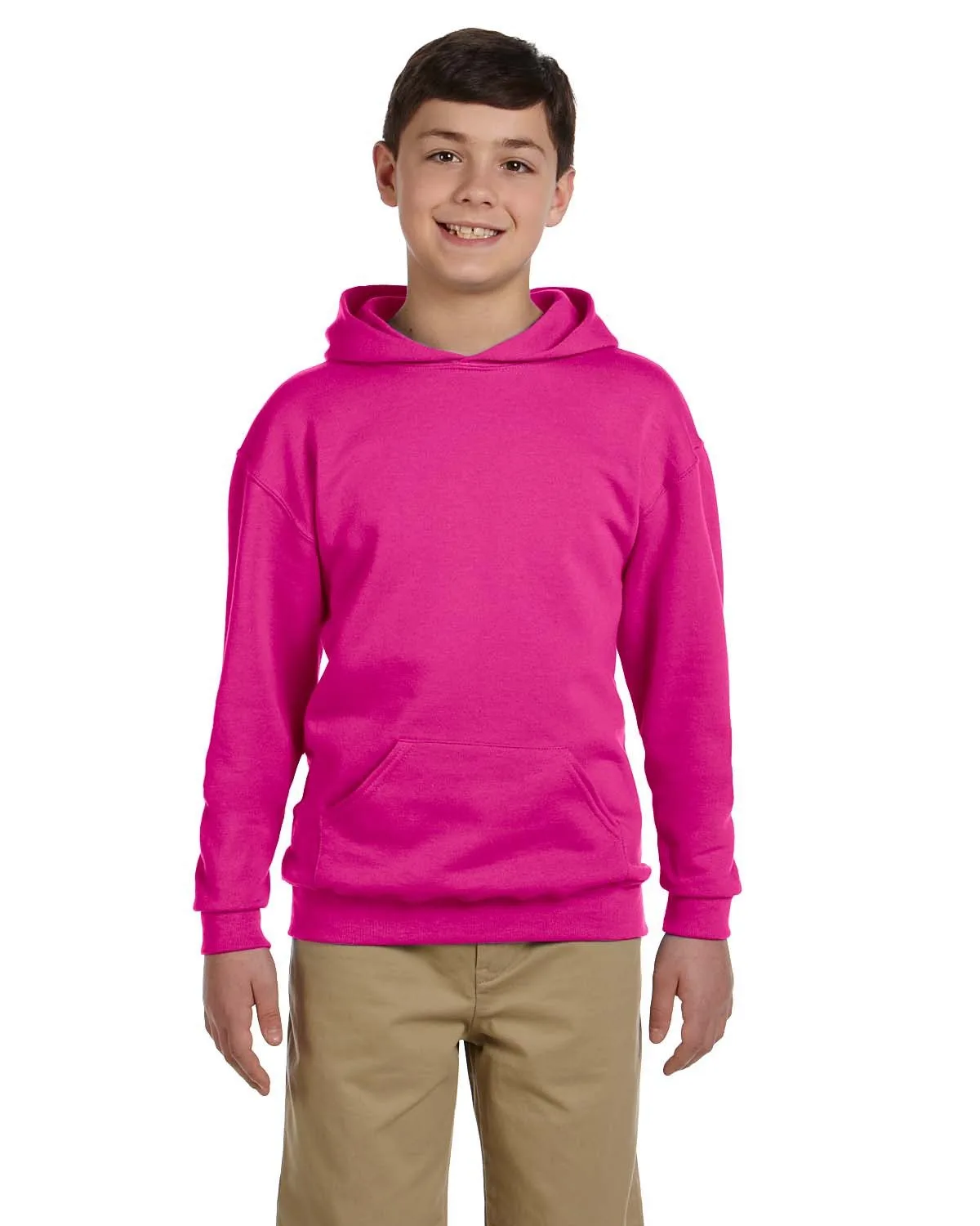 Jerzees Youth NuBlend® Fleece Pullover Hooded Sweatshirt view 7