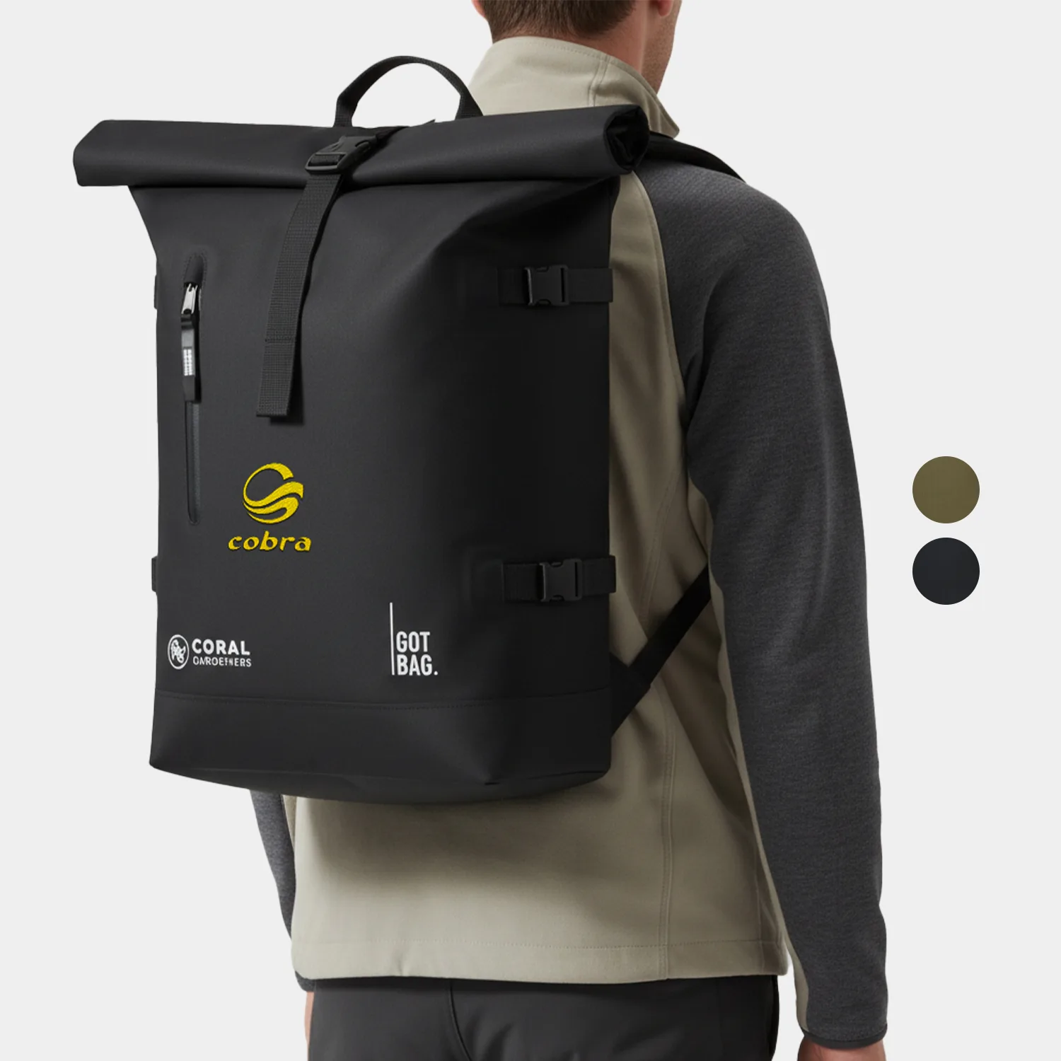 GOT BAG® ROLLTOP 2 Coral Gardeners Edition – Waterproof Recycled Backpack