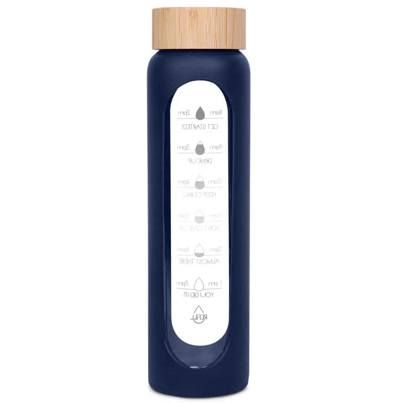 36 Oz. Bronte Glass Water Bottle view 2