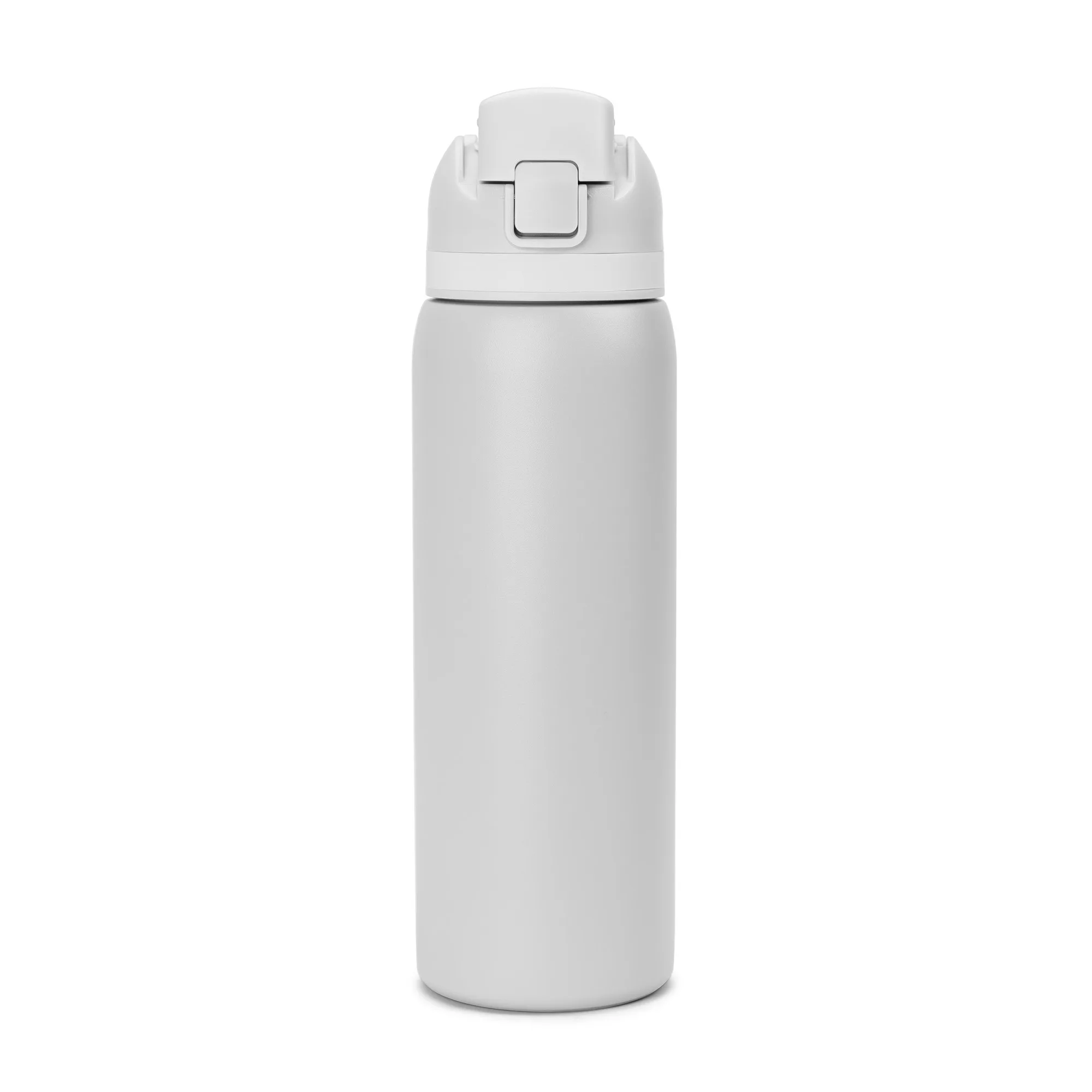 27 Oz. Solid Stainless Steel Pop Straw Bottle view 2