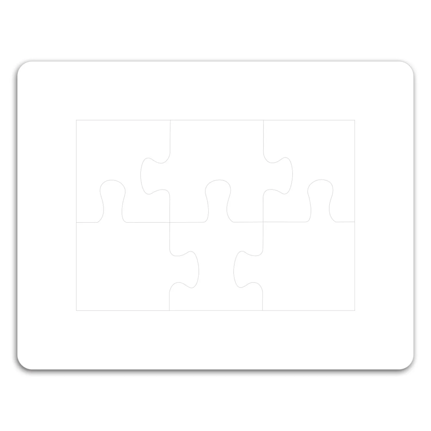 Puzzle Picture Frame Magnet view 2