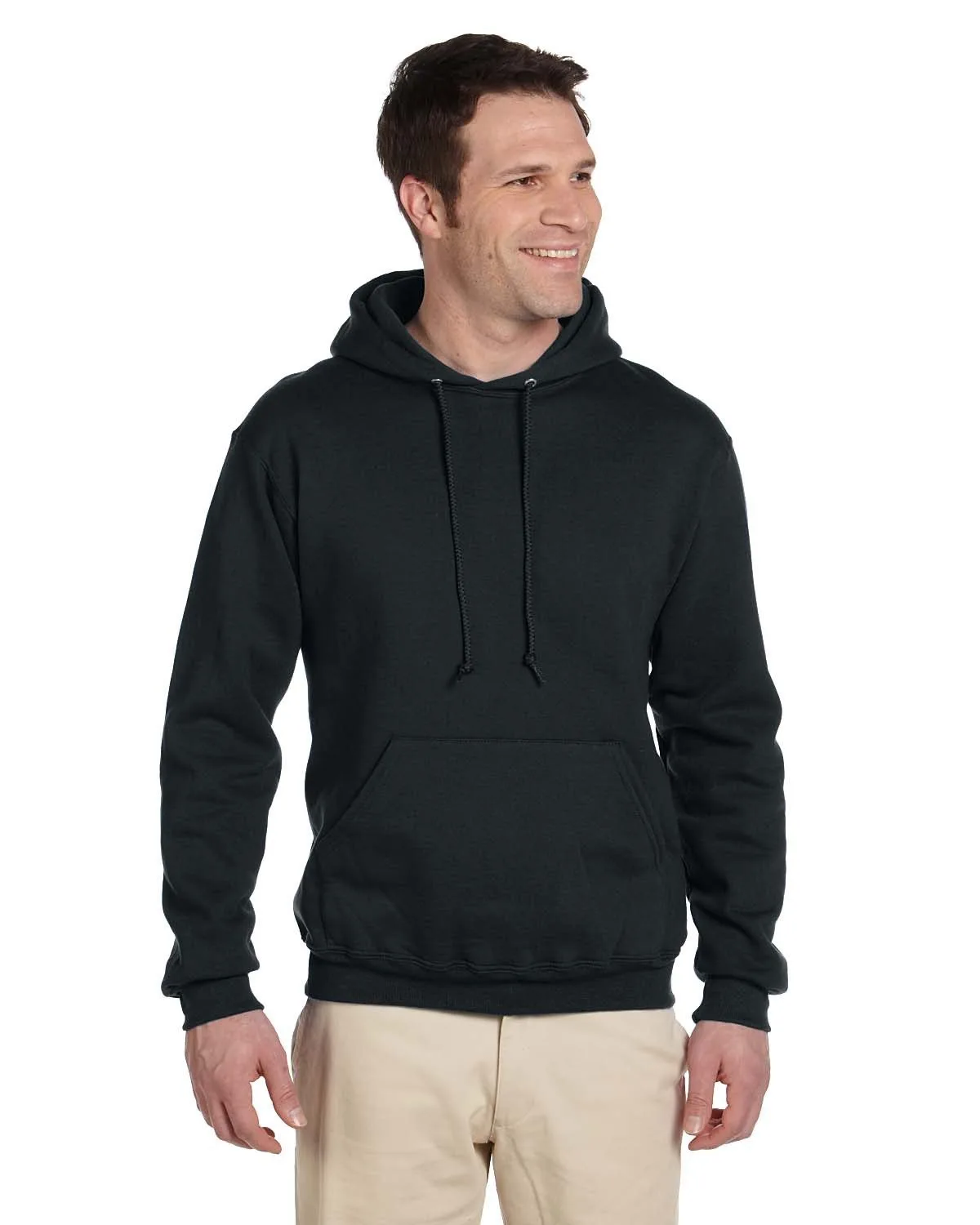 Jerzees Adult Super Sweats® NuBlend® Fleece Pullover Hooded Sweatshirt view 2