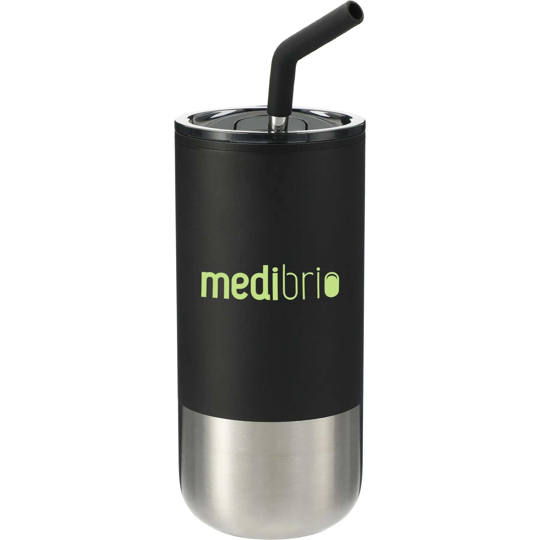 Lagom Insulated 16oz Stainless Steel Tumbler with Straw