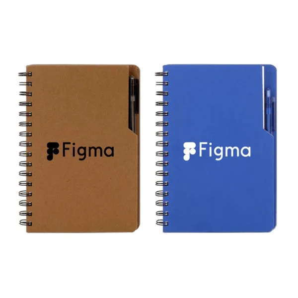 Kraft Notebook & RPET Pen Set
