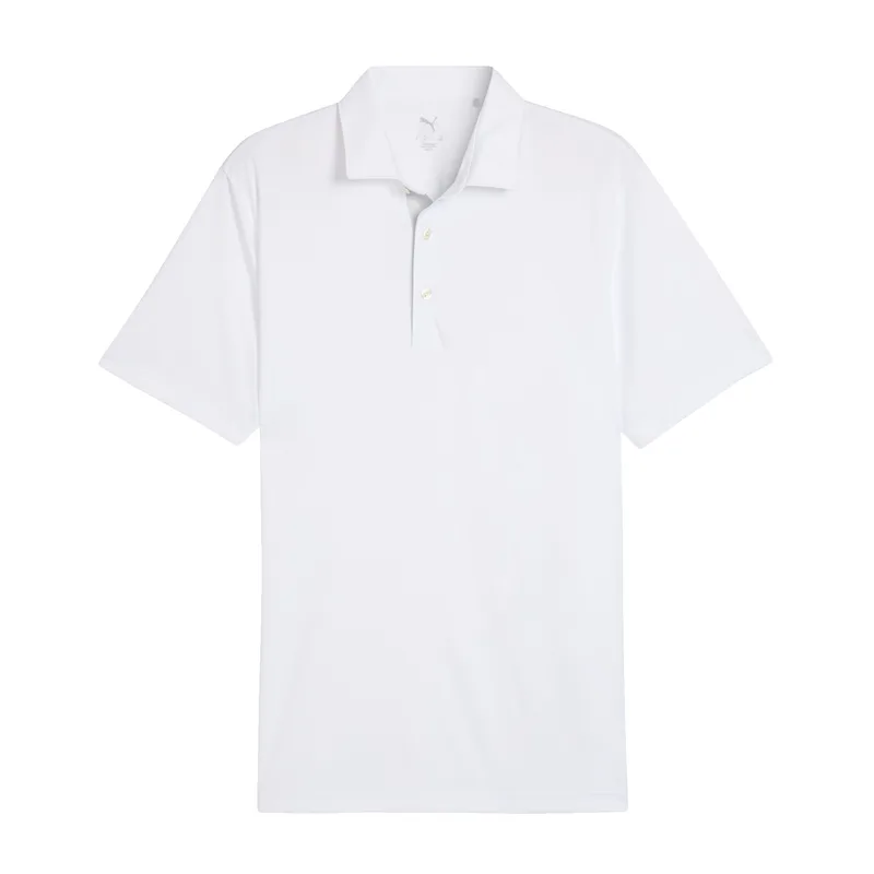 Puma Pure 2.0 Golf Polo - White Glow