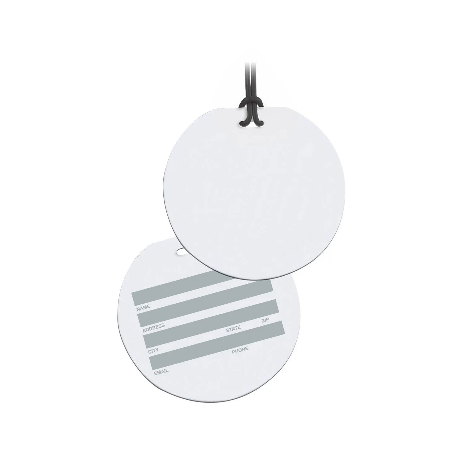 Round Celebrity Bag Tag view 5