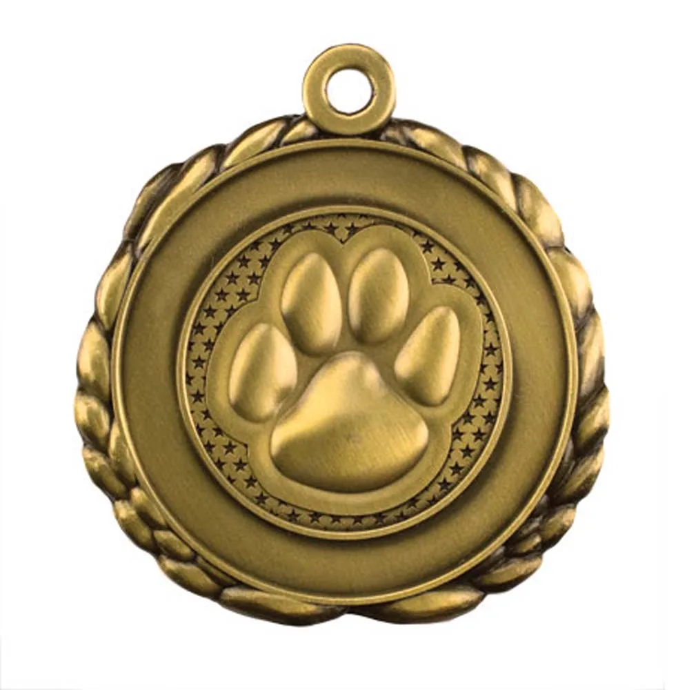 Vibraprint® Paw Quali-Craft Medallion (2-1/2") view 2