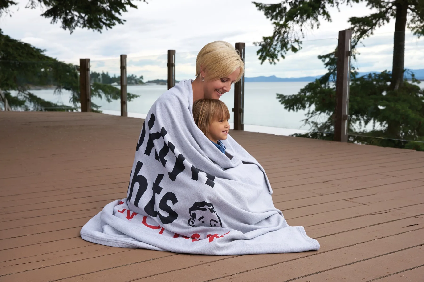 Oversized Sweatshirt Blanket (Embroidery)