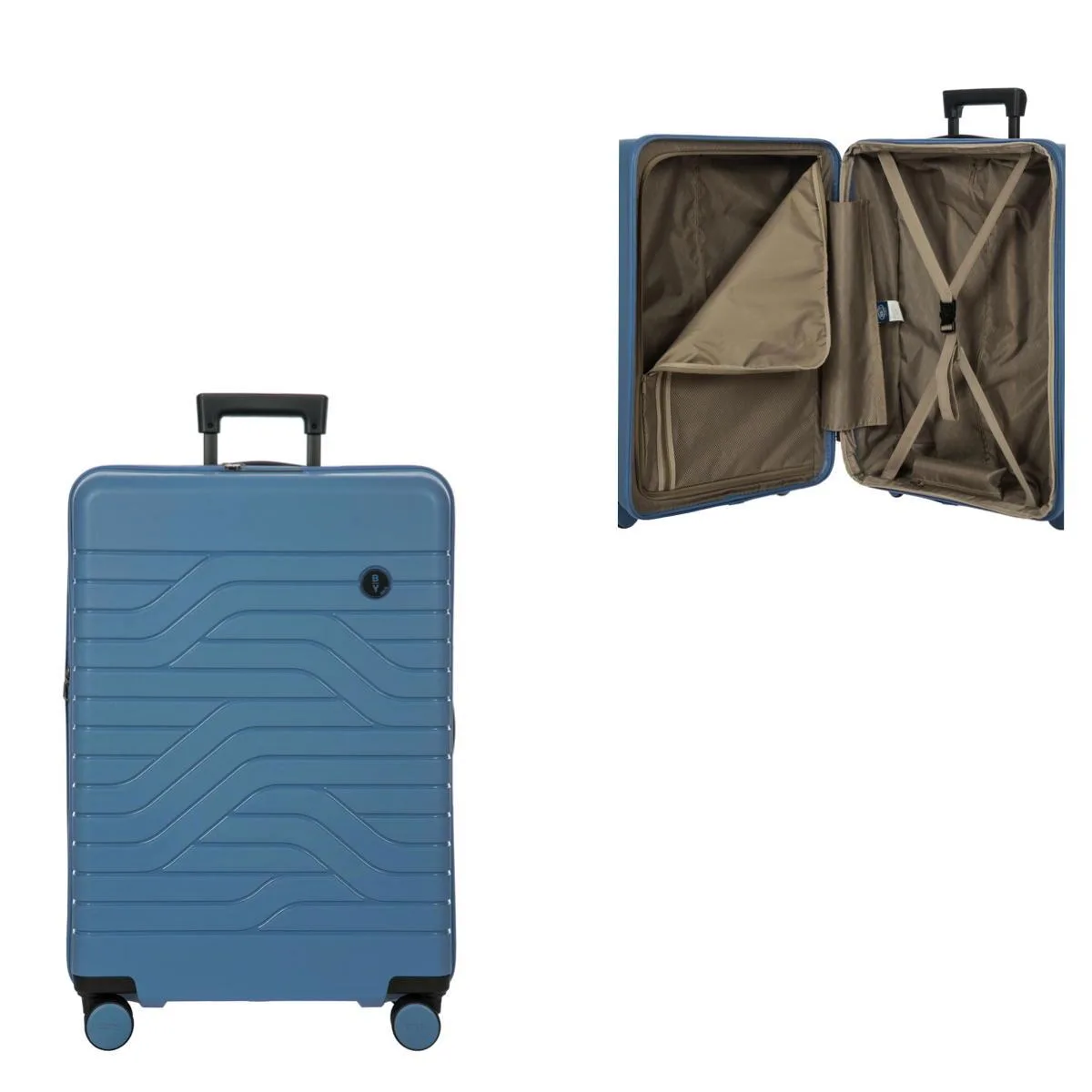 Bric's By Ulisse 28" Expandable Spinner Luggage - Gray Blue