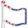 Flag Multi-Color Inkbend Standard Bent Pen