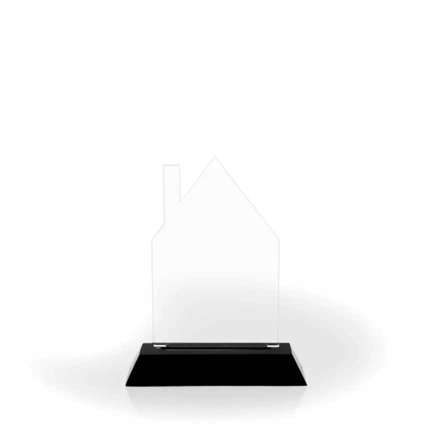 Homestead Award with Black Wood Base, Large - UV Print view 2