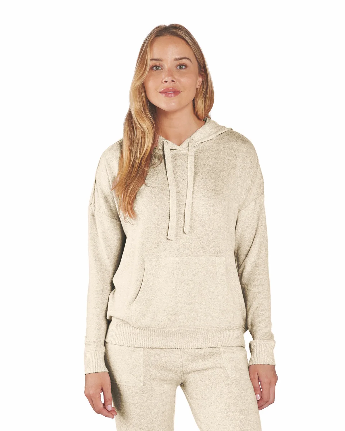BOXERCRAFT Ladies' Cuddle Soft Hooded Sweatshirt view 3