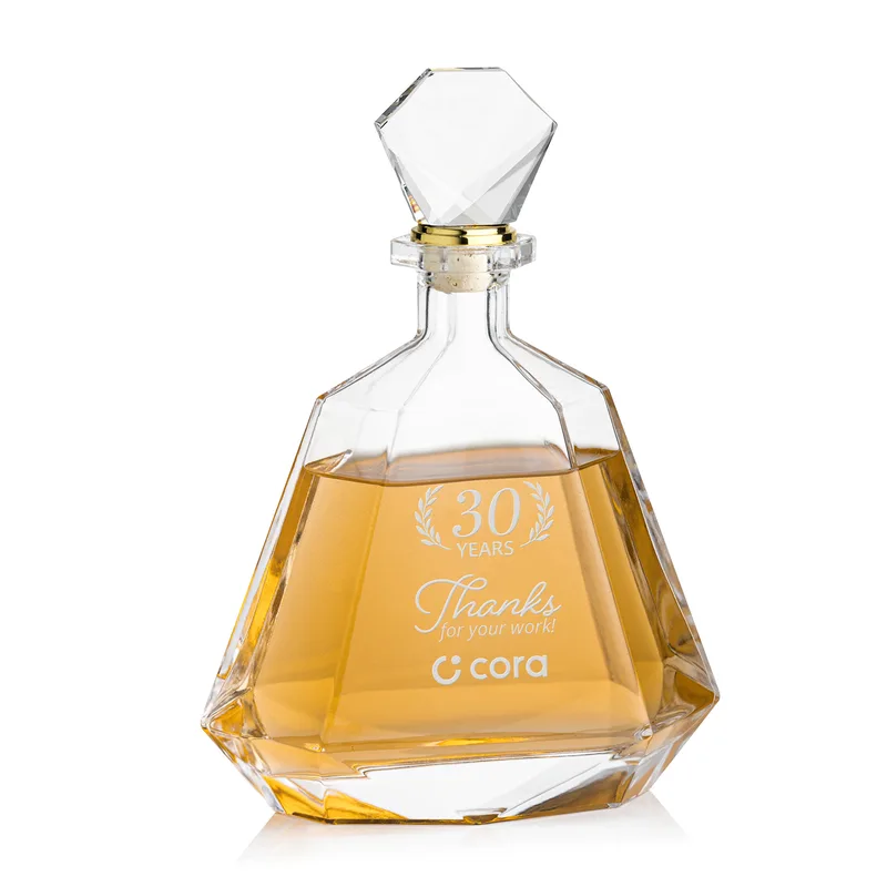 Decanter, Deep Etch, 33 oz