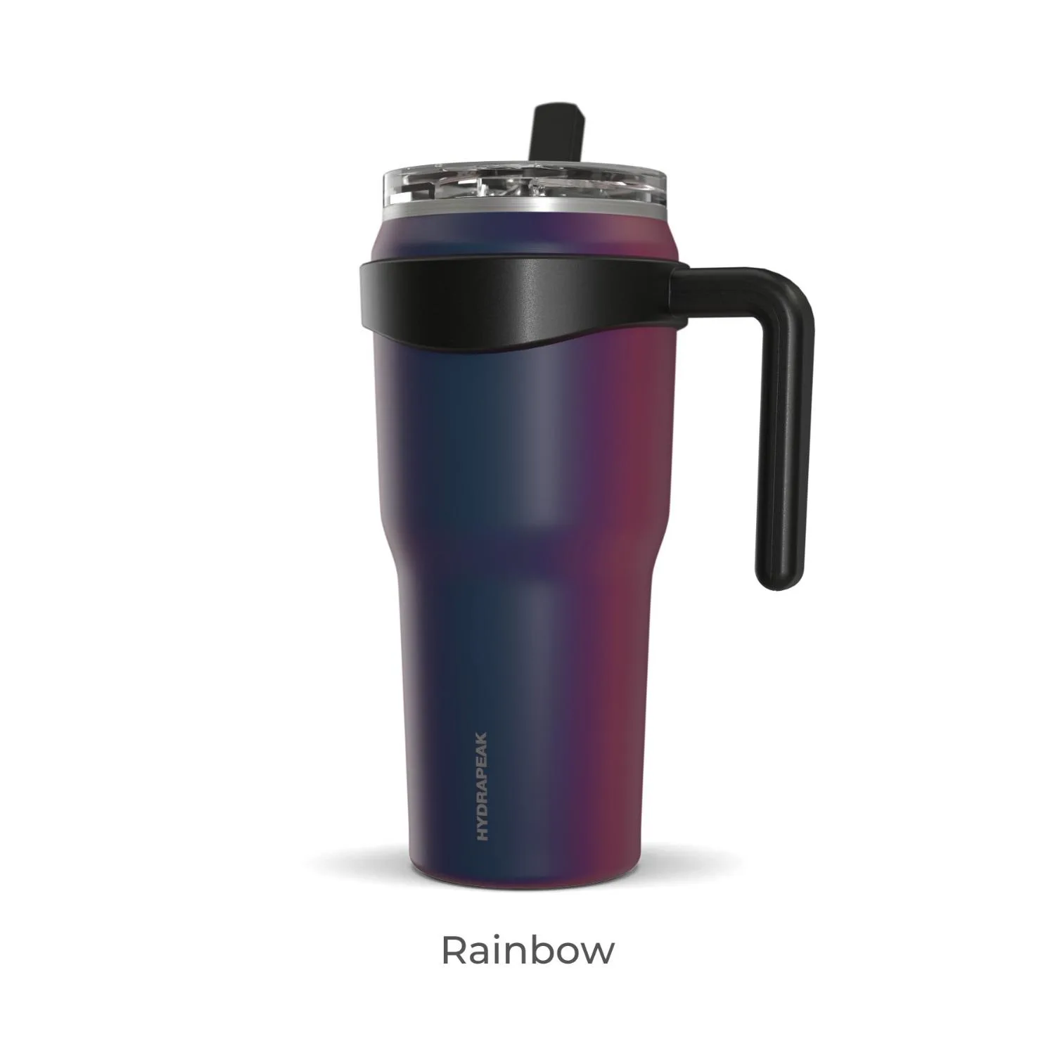 40 oz Hydrapeak® Stainless Steel Insulated Roadster Tumbler w/ Straw Lid view 2