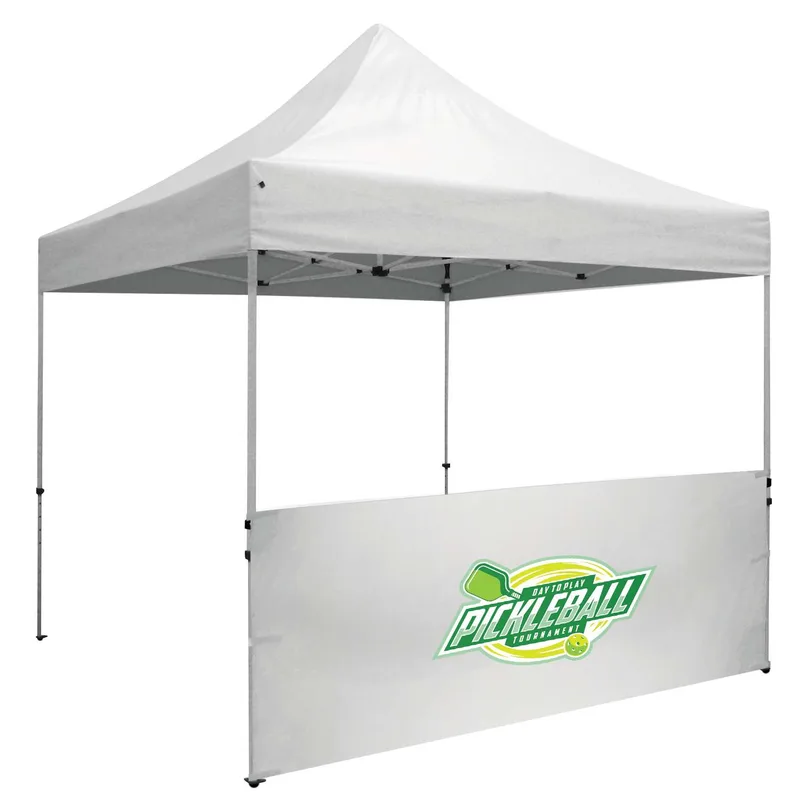 10' Standard Tent Half Wall Kit (Full-Color Imprint)