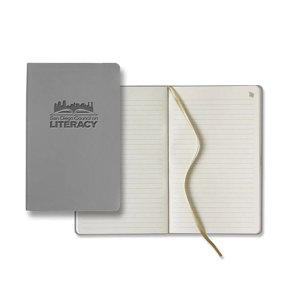 ApPeel Slim Medio Lined Apple Page Journal view 3
