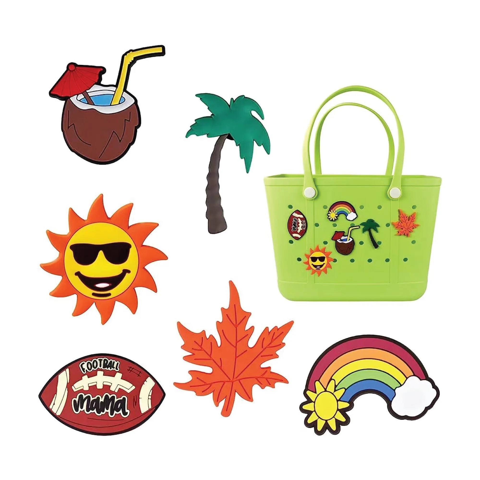1.6" Beach Bag Charm view 2