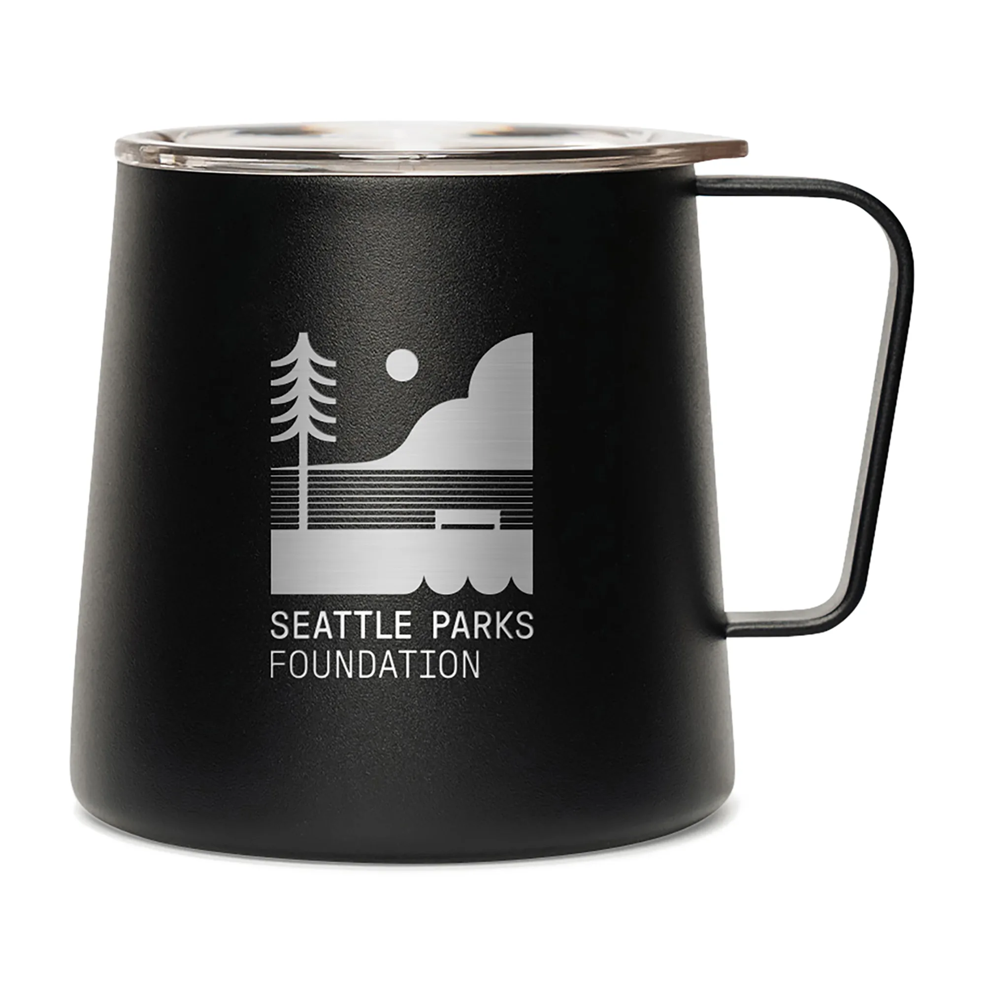 MiiR® Grounded Camp Cup - 12 Oz. - Black Powder