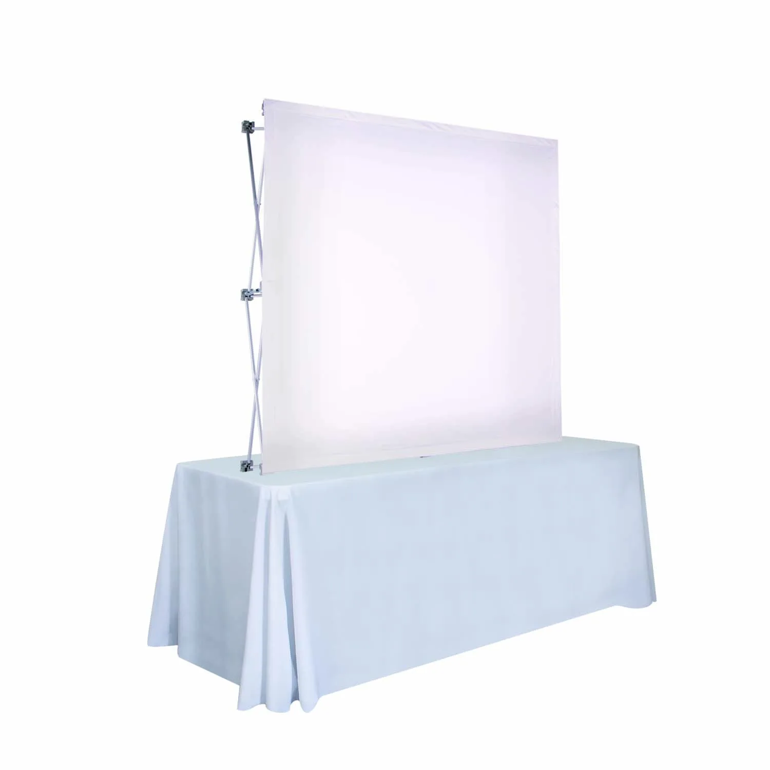 6' Straight Splash Tabletop Face Kit (Poly Knit) view 2