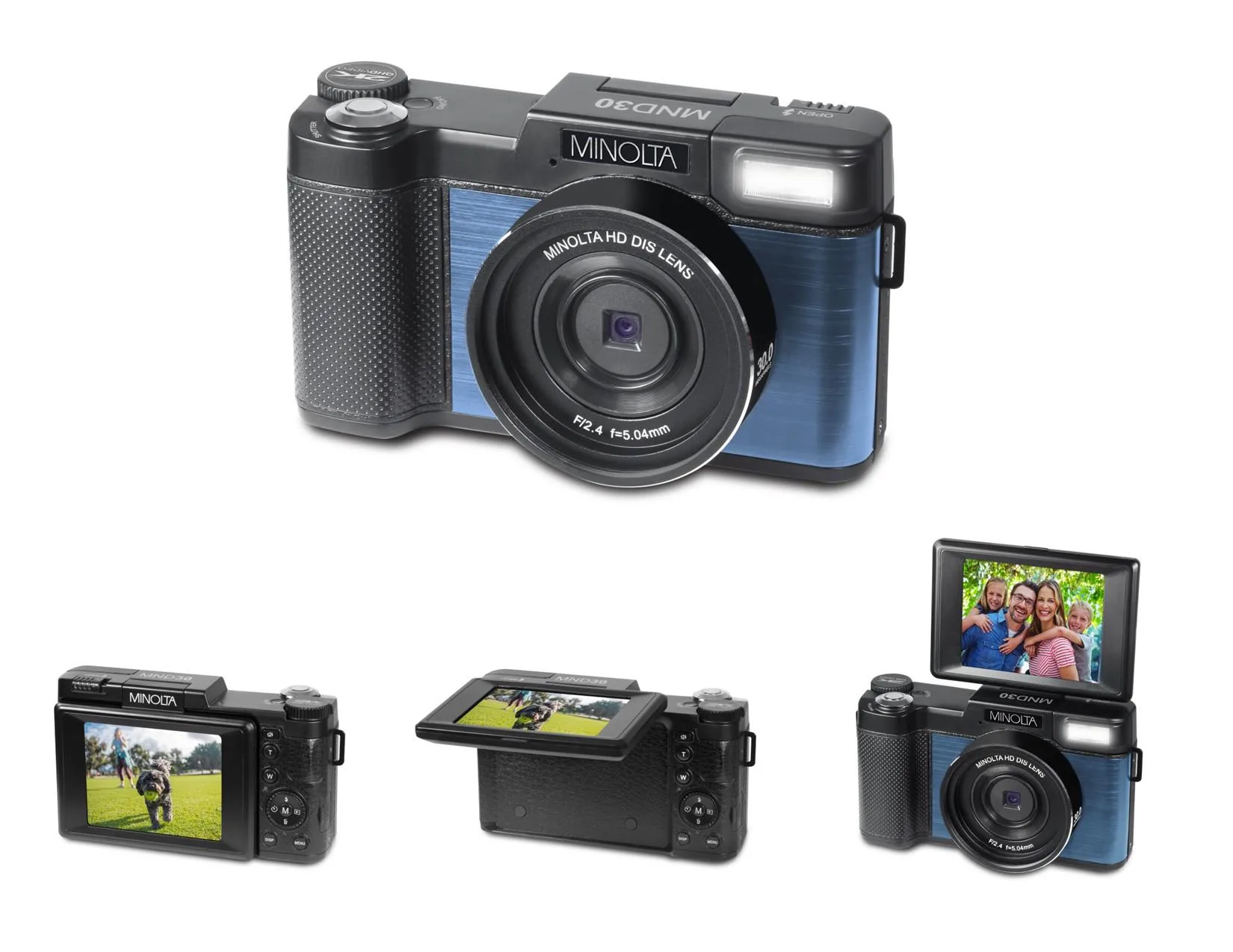 Minolta 30Mp 2.7K Quad Hd Digital Camera