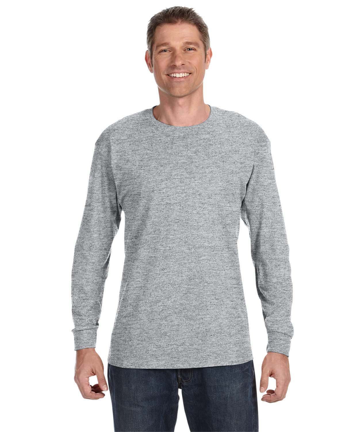 Jerzees Adult DRI-POWER® ACTIVE Long-Sleeve T-Shirt view 2