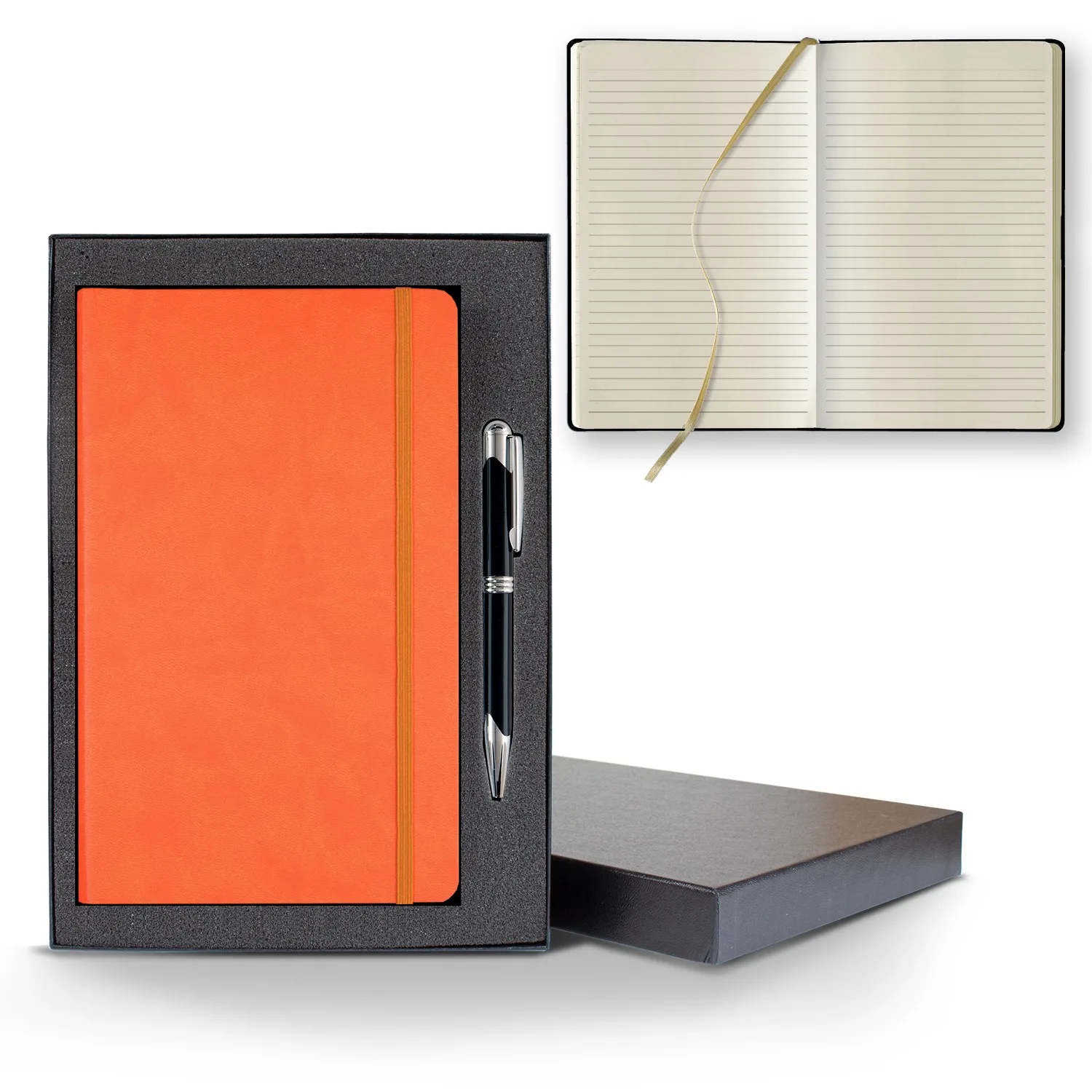 Castelli Tucson Flex Medio Lined Ivory Journal Gift Set view 2