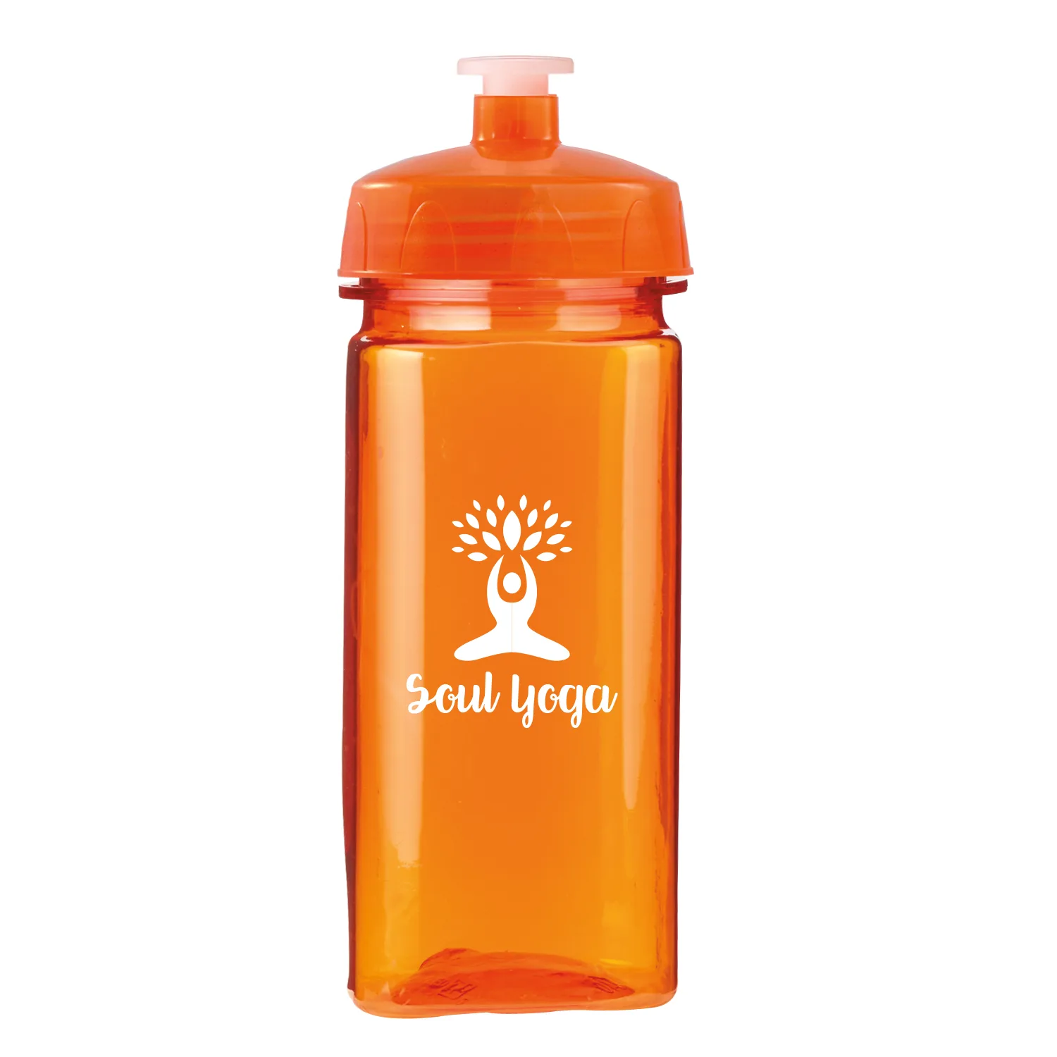16 Oz. PolySure™ Squared Up Sports Water Bottle view 4