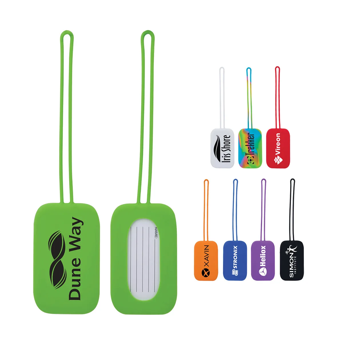 Skye Silicone Luggage Tag