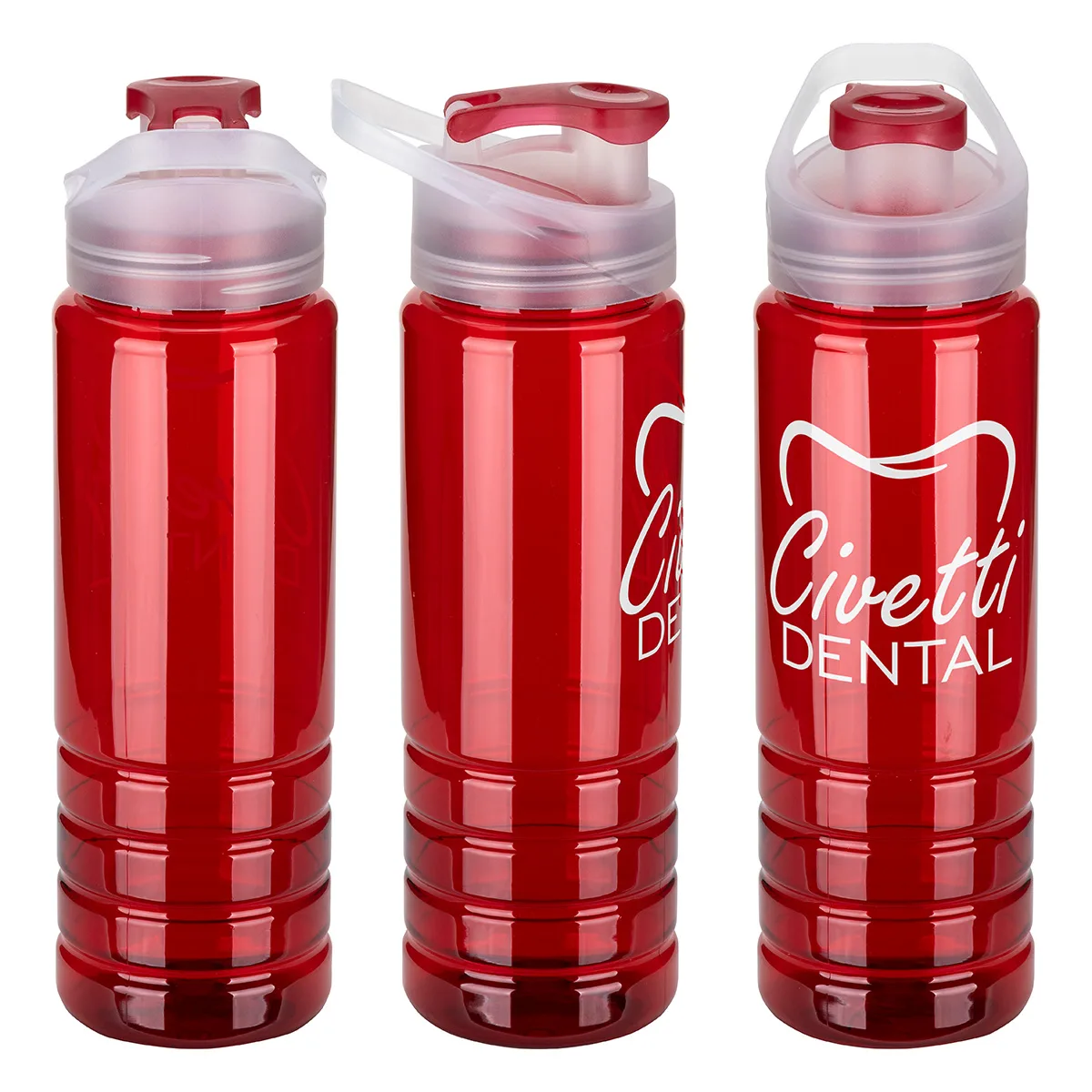 Breakaway 26 oz RPET Sports Bottle with Flip-Top Spout view 7