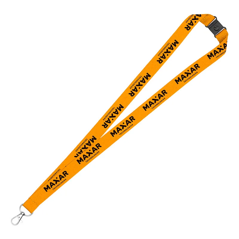 3/4" Eco Friendly rPET Lanyard with Safety Breakaway view 3