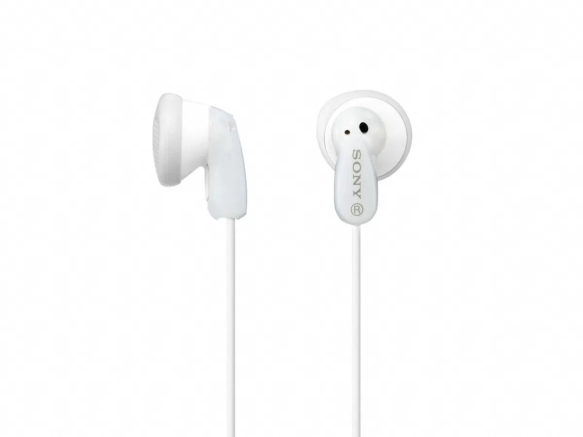 Sony White Wired Fashion Ear Buds