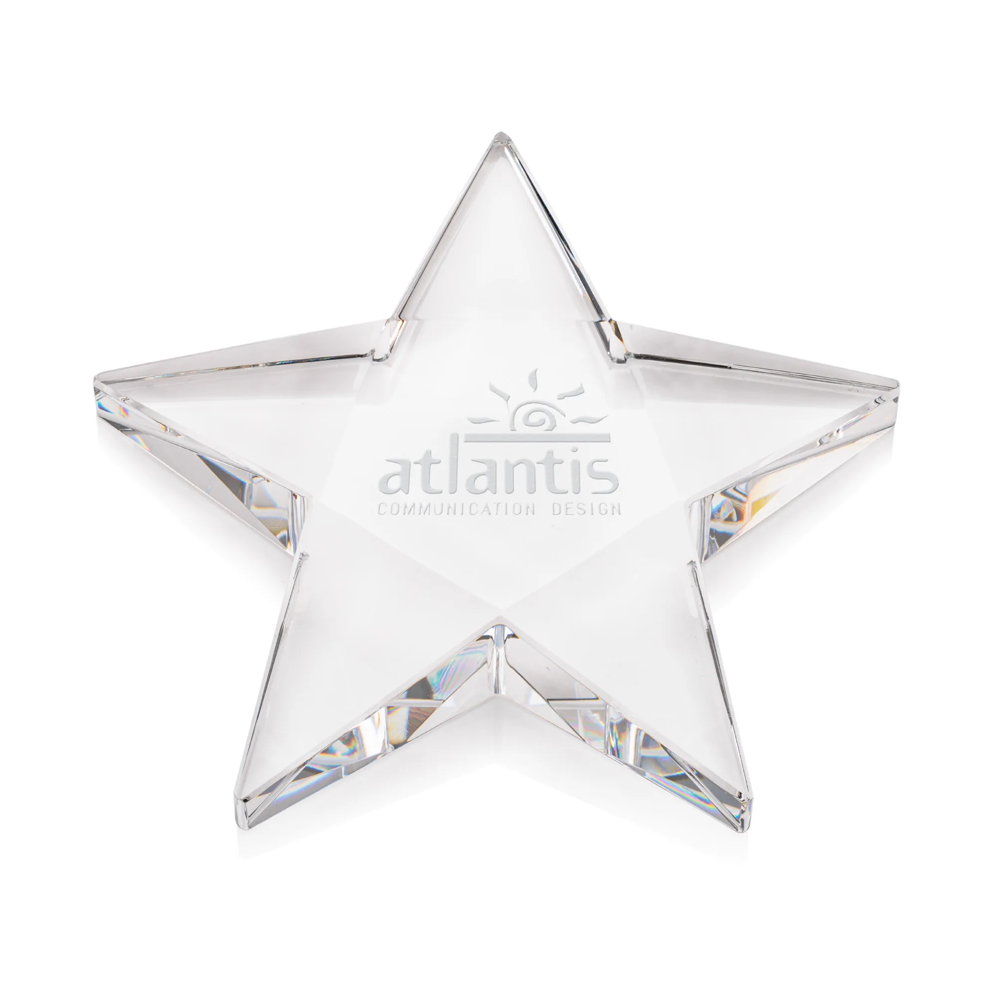 Pentagon Star Paperweight — Pentagon Star Paperweight
