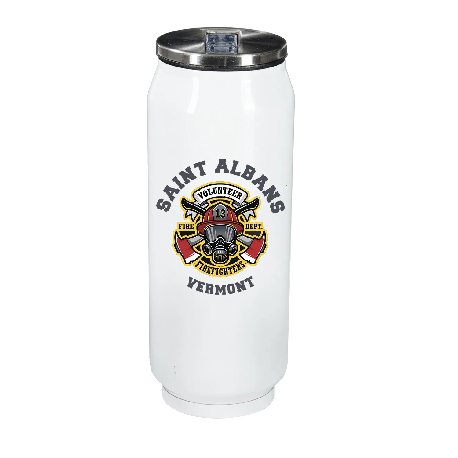 17 oz Vacuum Can with Straw view 6
