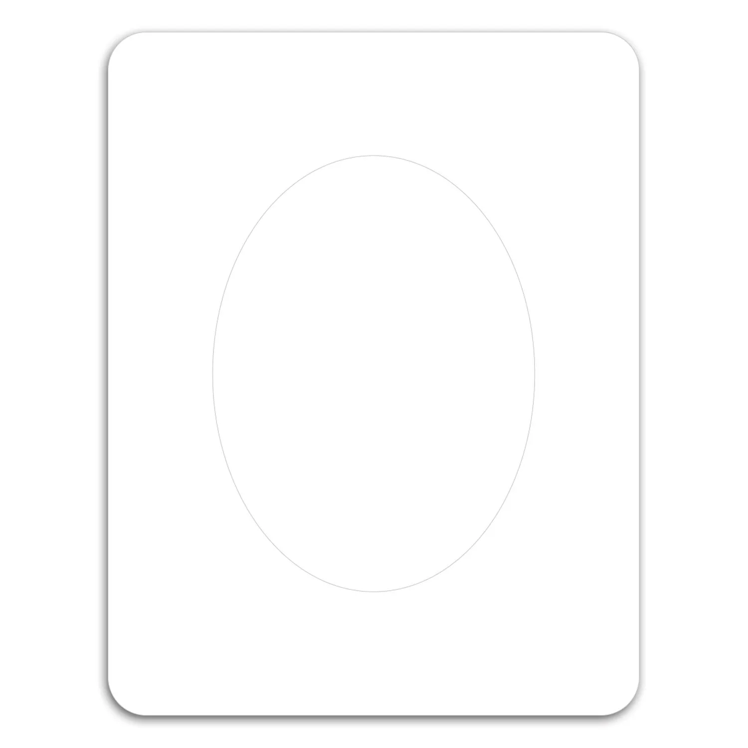 Oval Punch Out Picture Frame Magnet view 2