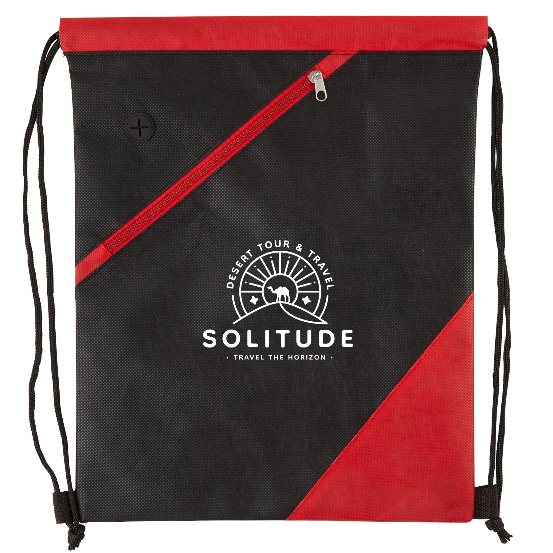 Apex RPET Non-Woven Drawstring Backpack view 2