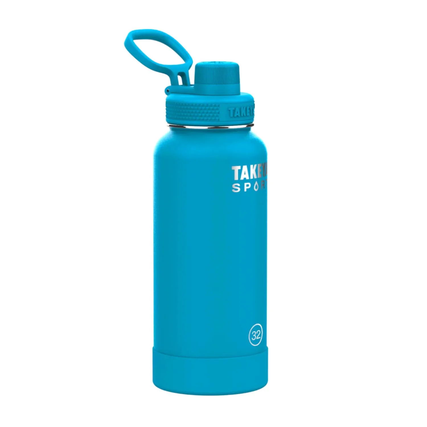 32 oz Takeya® Stainless Steel Insulated Sport Water Bottle w/ Spout Lid view 4