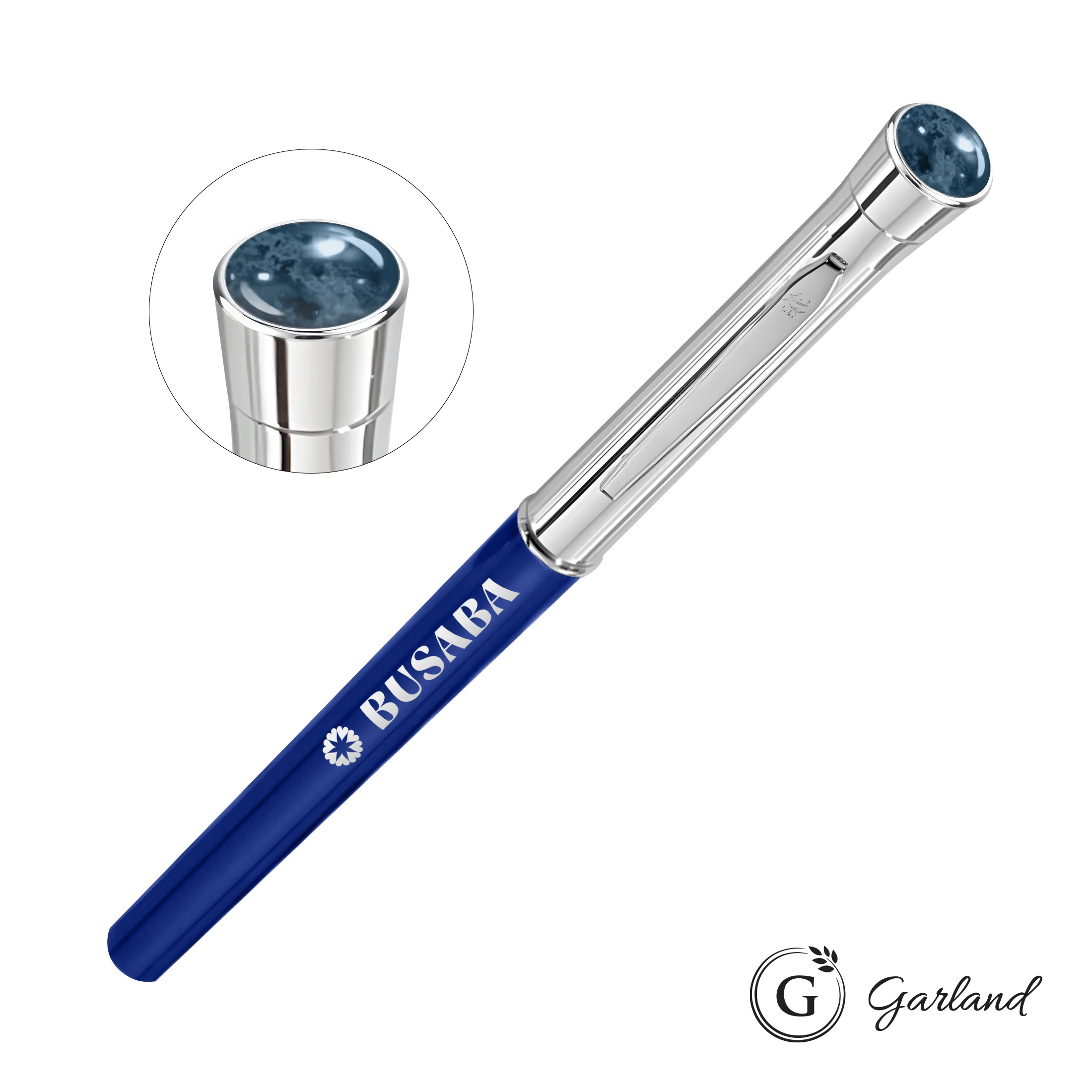 Blue / Chrome