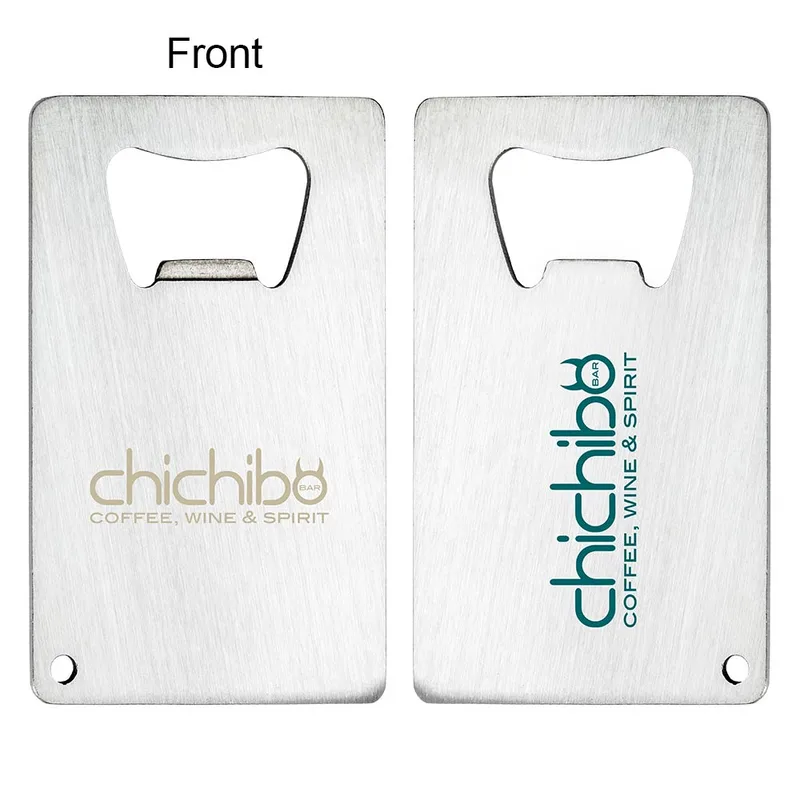 Stainless Credit Card Bottle Opener