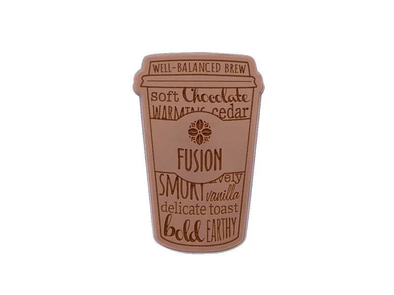 2" x 4" Custom Decorated Chocolate Rectangle with Clear Packaging