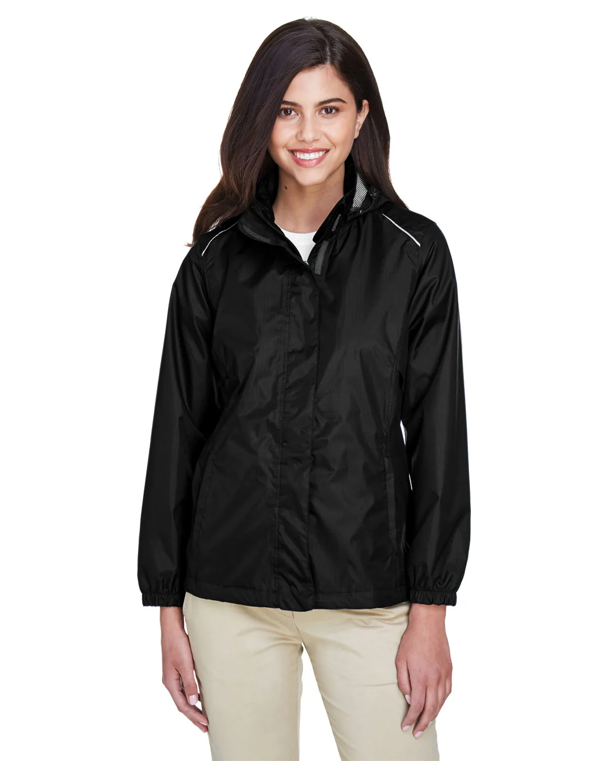 CORE 365 Ladies' Climate Seam-Sealed Lightweight Variegated Ripstop Jacket